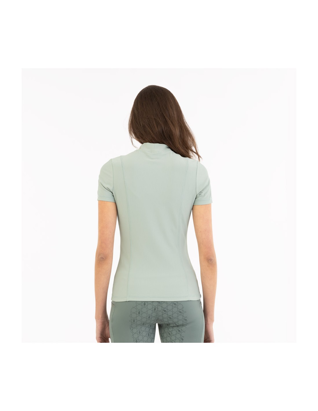 Br Shortsleeve Shirt illy Ladies Slate Gray Maat M - Afbeelding 3