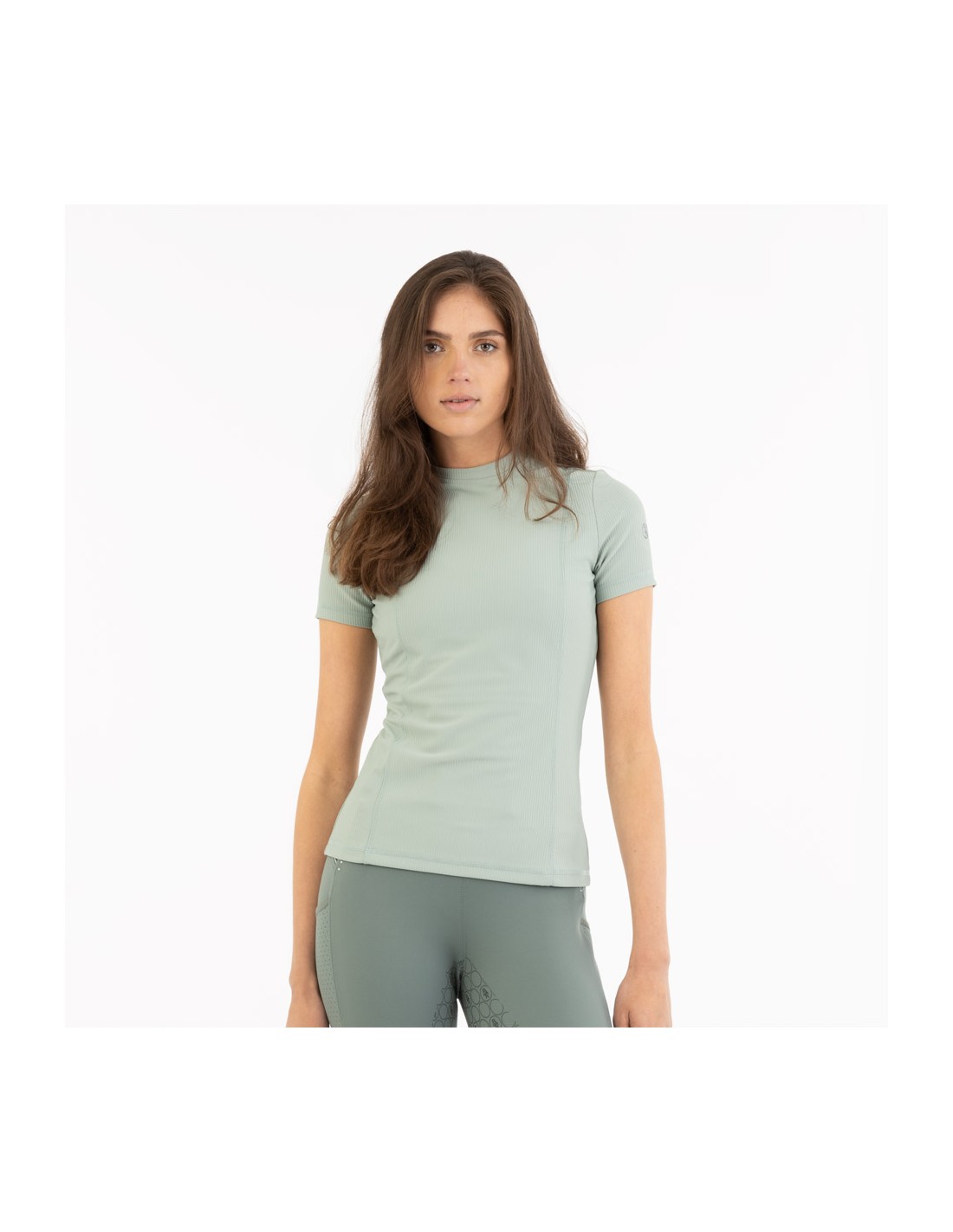 Br Shortsleeve Shirt illy Ladies Slate Gray Maat M