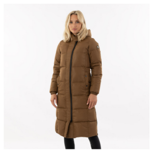 Jas ANKY Long Puffer Bruin