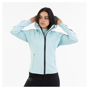 Vest ANKY Hooded Tech Lichtblauw