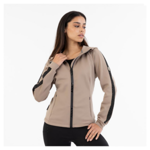 Vest ANKY Hooded Tech Lichtbruin